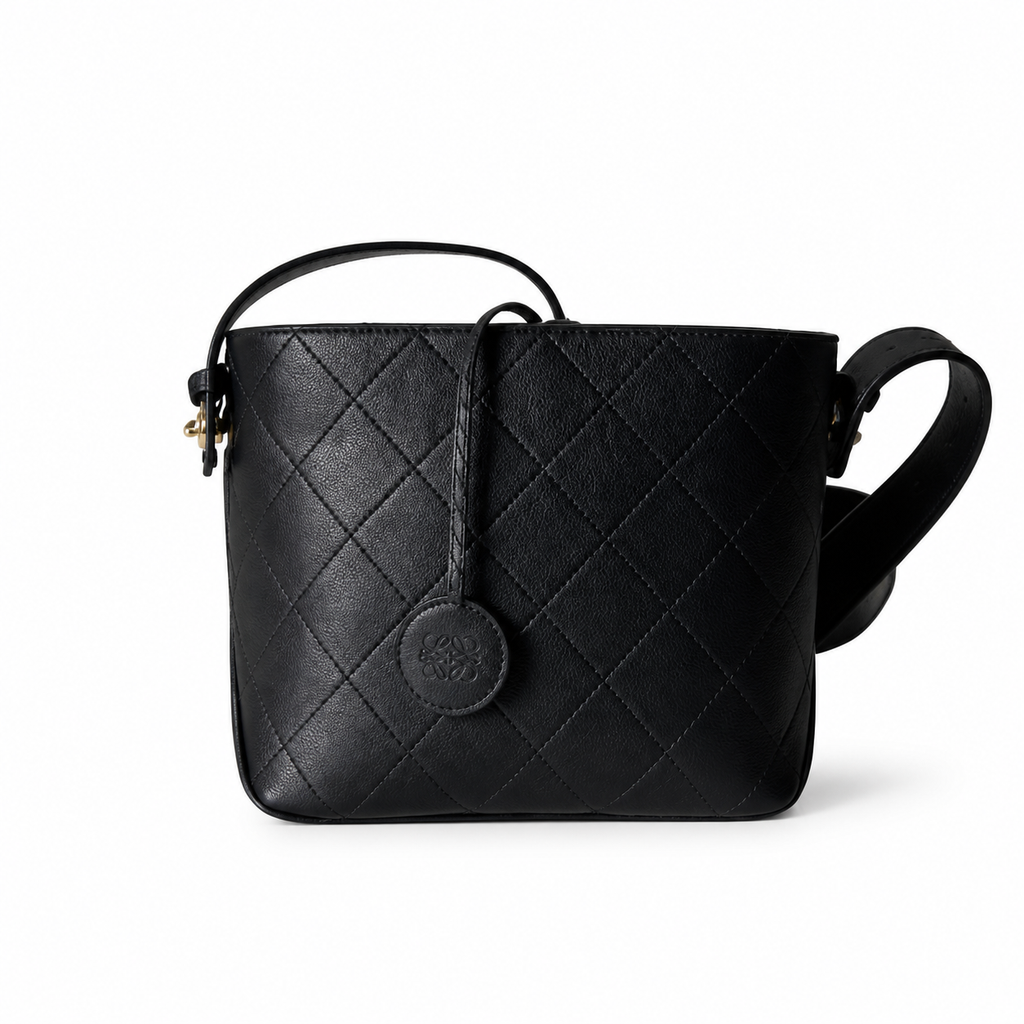 Chanel CC Quilted Top Handle Bag | Detachable Chain & Gold — 27cm