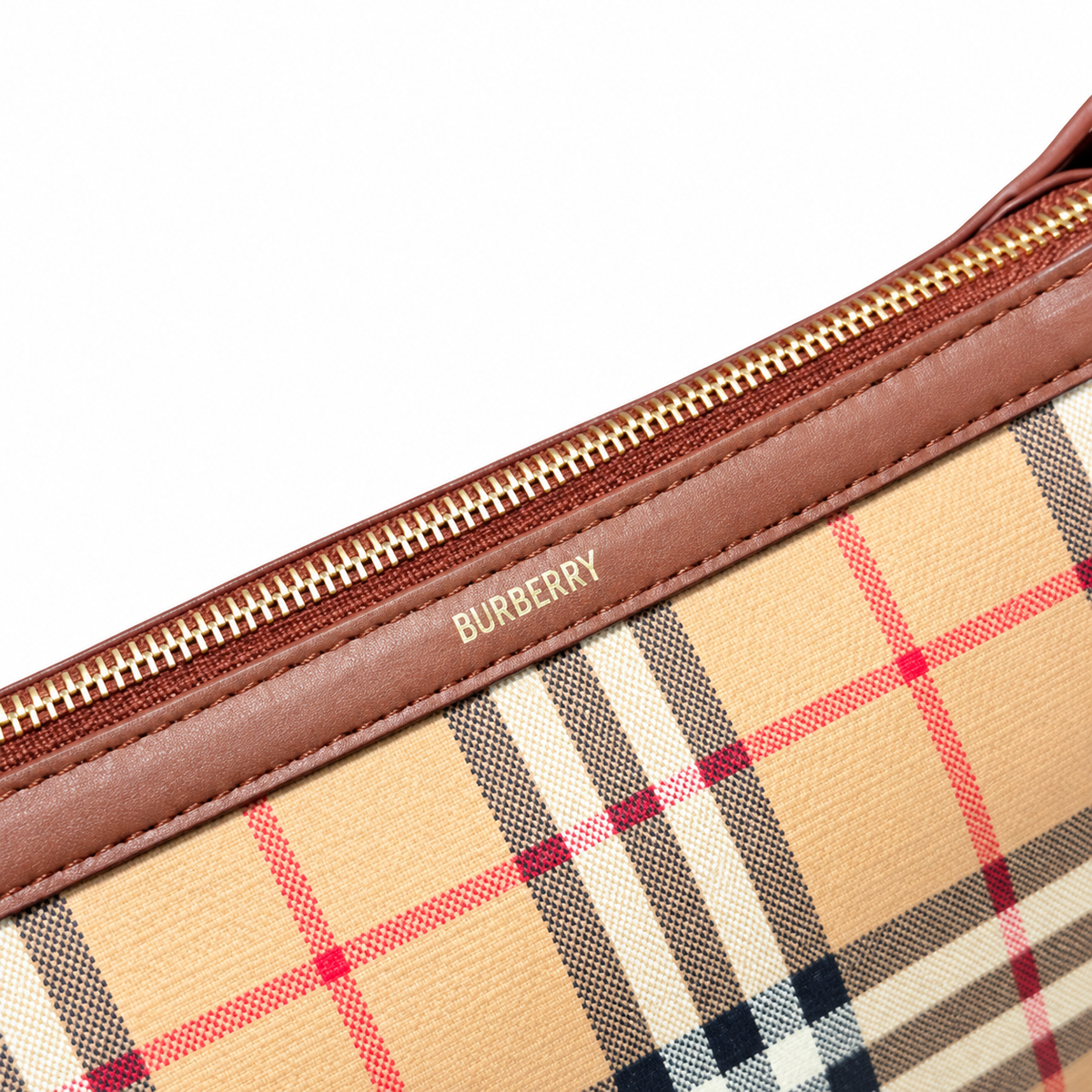 Burberry Refined Leather Shoulder & Crossbody Bag