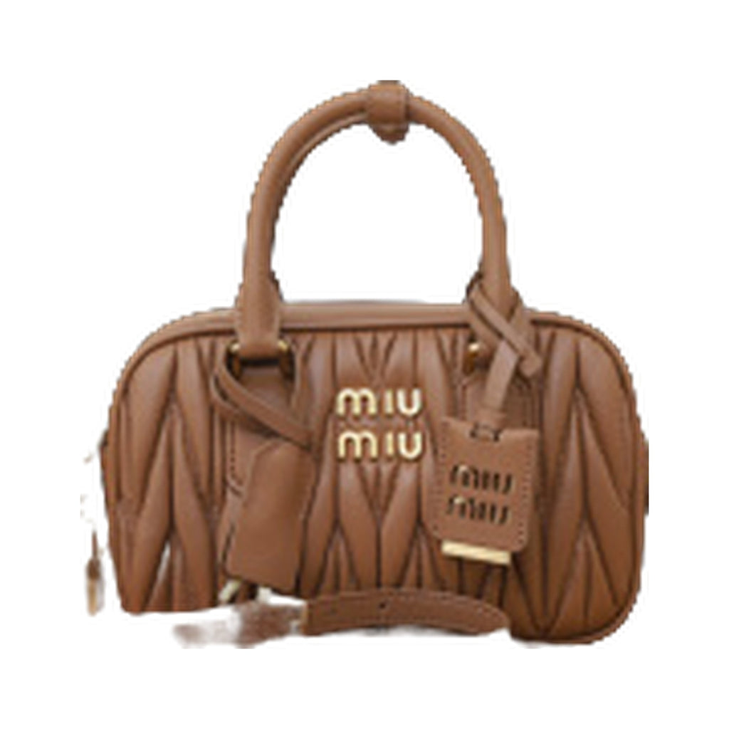 Miu Miu Matelassé Leather Elegant Crossbody Bag