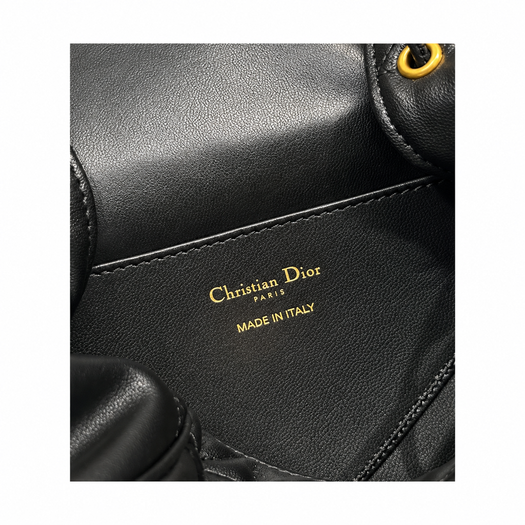 Dior Cannage Quilted Leather Backpack 23cm