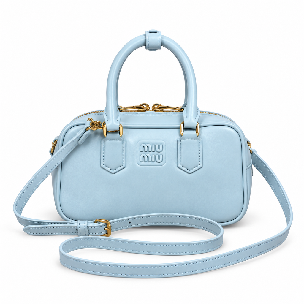 Miu Miu Leather Crossbody Bag 19 cm