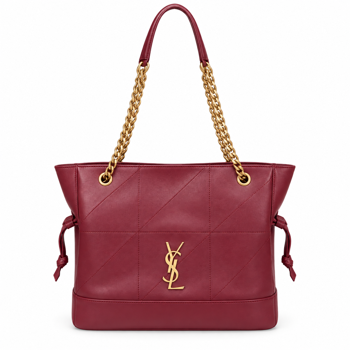 YSL Jamie Tote Bag Burgundy