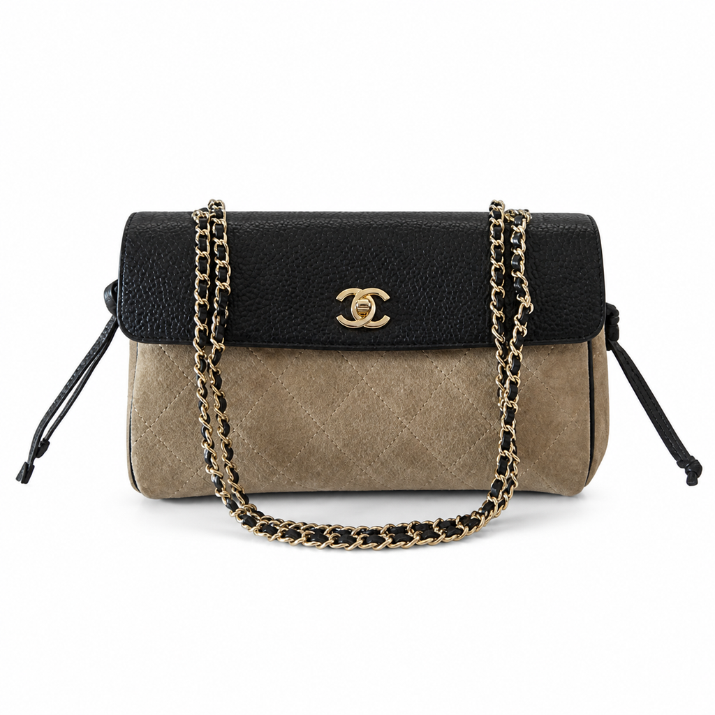 Chanel Classic Quilted Flap Bag | CC Hardware & Chain — 29cm