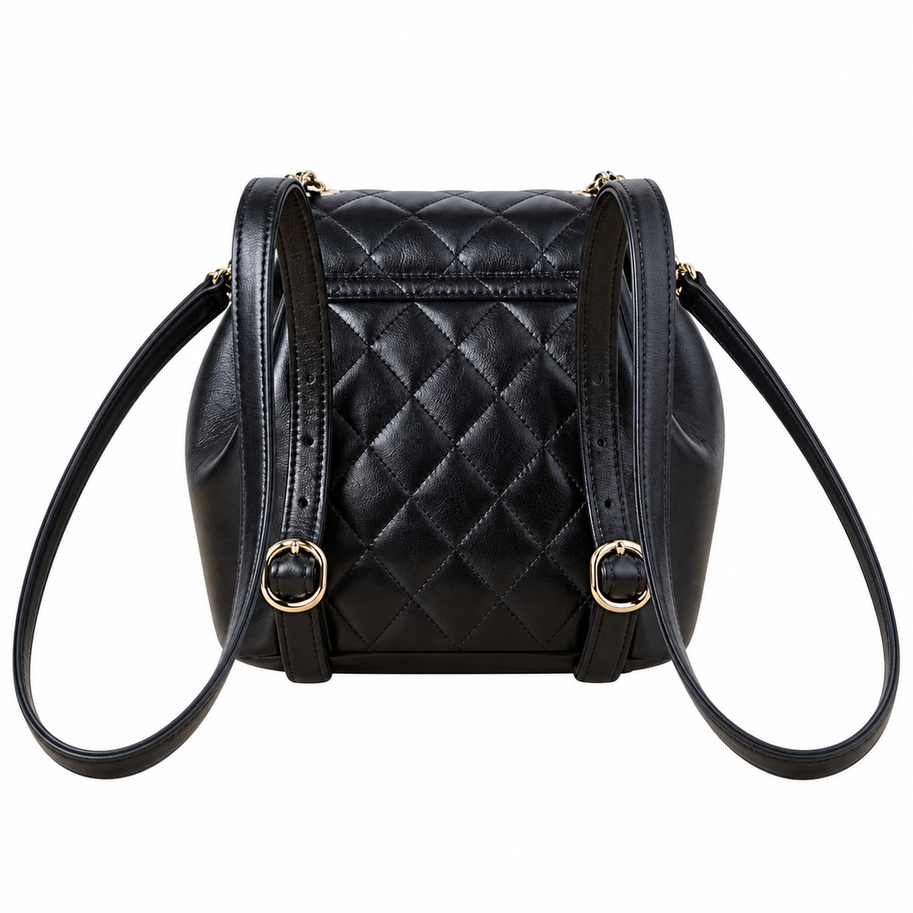 Chanel Duma Backpack Black 18×18×12cm