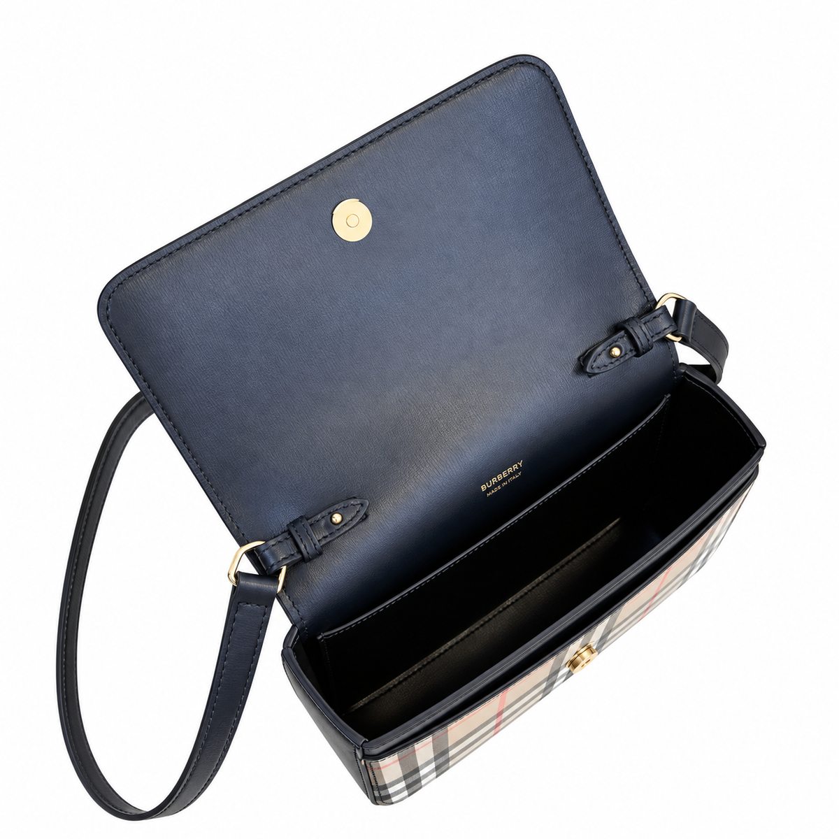 Burberry Heritage Check Crossbody Bag