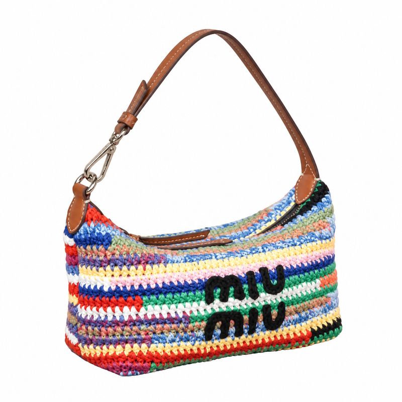 Miu Miu Matelassé Sculpted Crossbody Bag