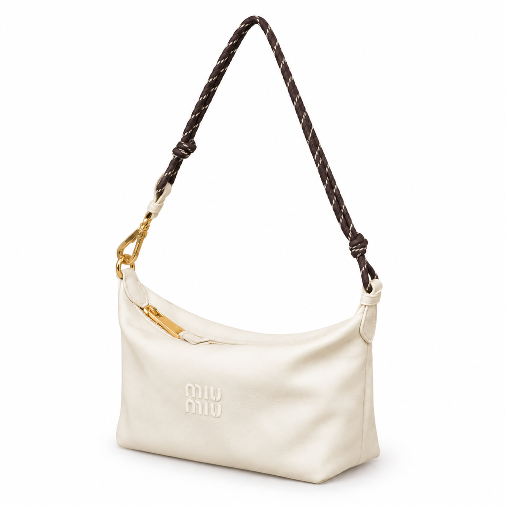 Miu Miu Leather Crossbody Bag 18.5 cm