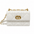 Dior Cannage Quilted Structured Mini Bag 17.3cm