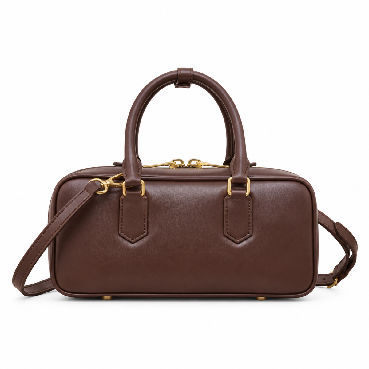 Miu Miu Convertible Leather Shoulder Bag 27×12×9 cm