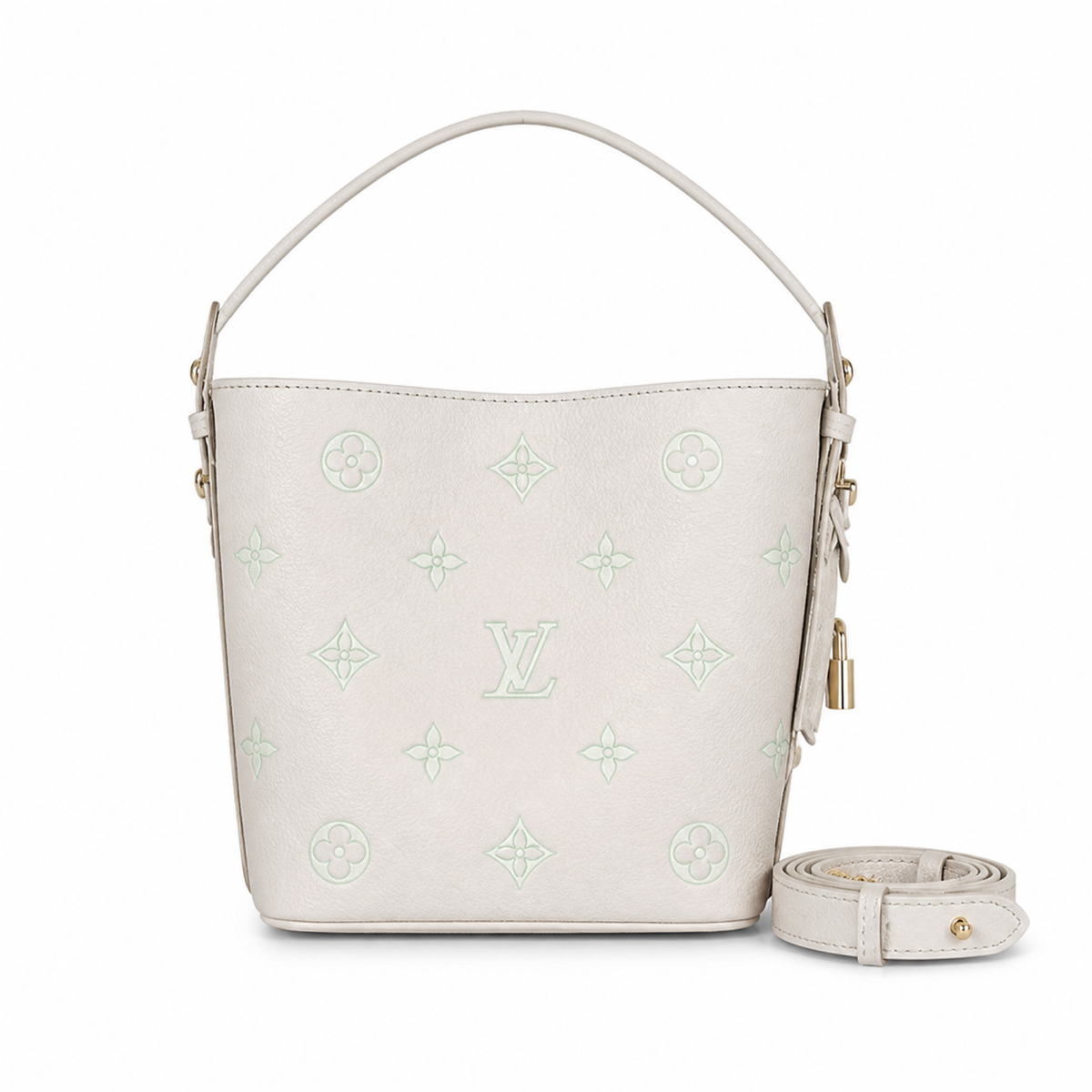 Louis Vuitton Monogram Heritage Cube Shoulder Bag