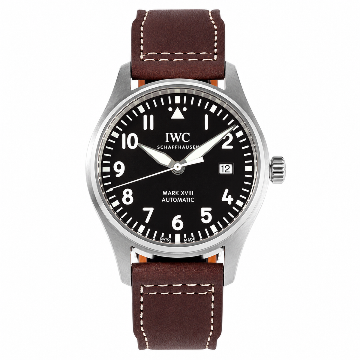 IWC Portofino Hand-Wound Eight Days 40mm Men's Steel Watch