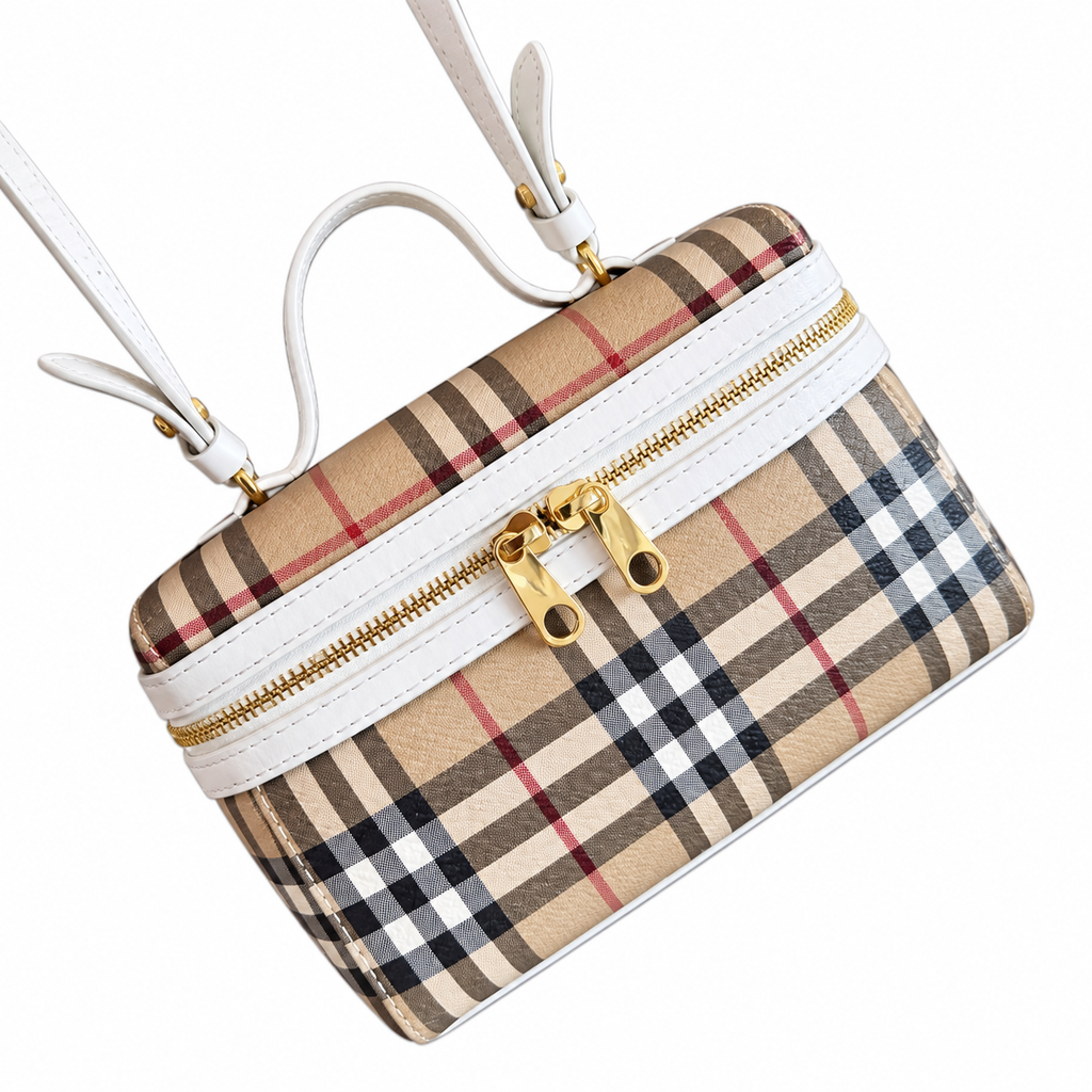 Burberry Classic Check Compact Crossbody Bag