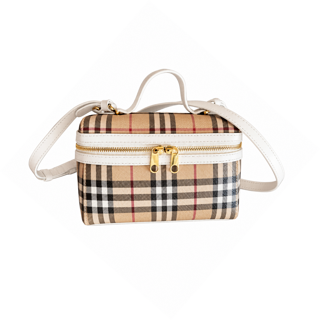 Burberry Classic Check Compact Crossbody Bag