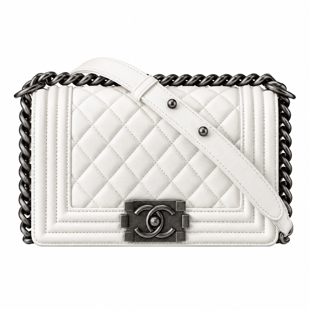 Chanel Quilted Evening Flap Bag 20cm