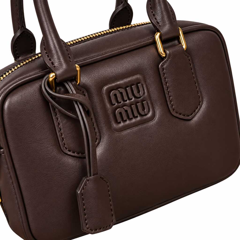 Miu Miu Matelassé Leather Sculptural Crossbody Bag