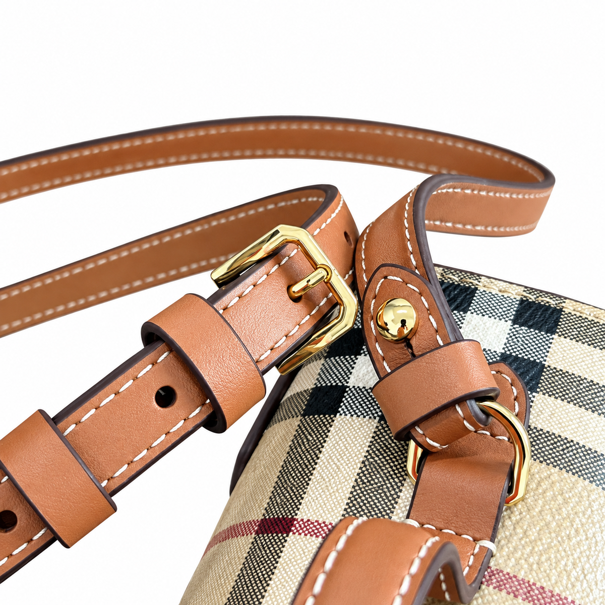 Burberry British Check Petite Crossbody Bag