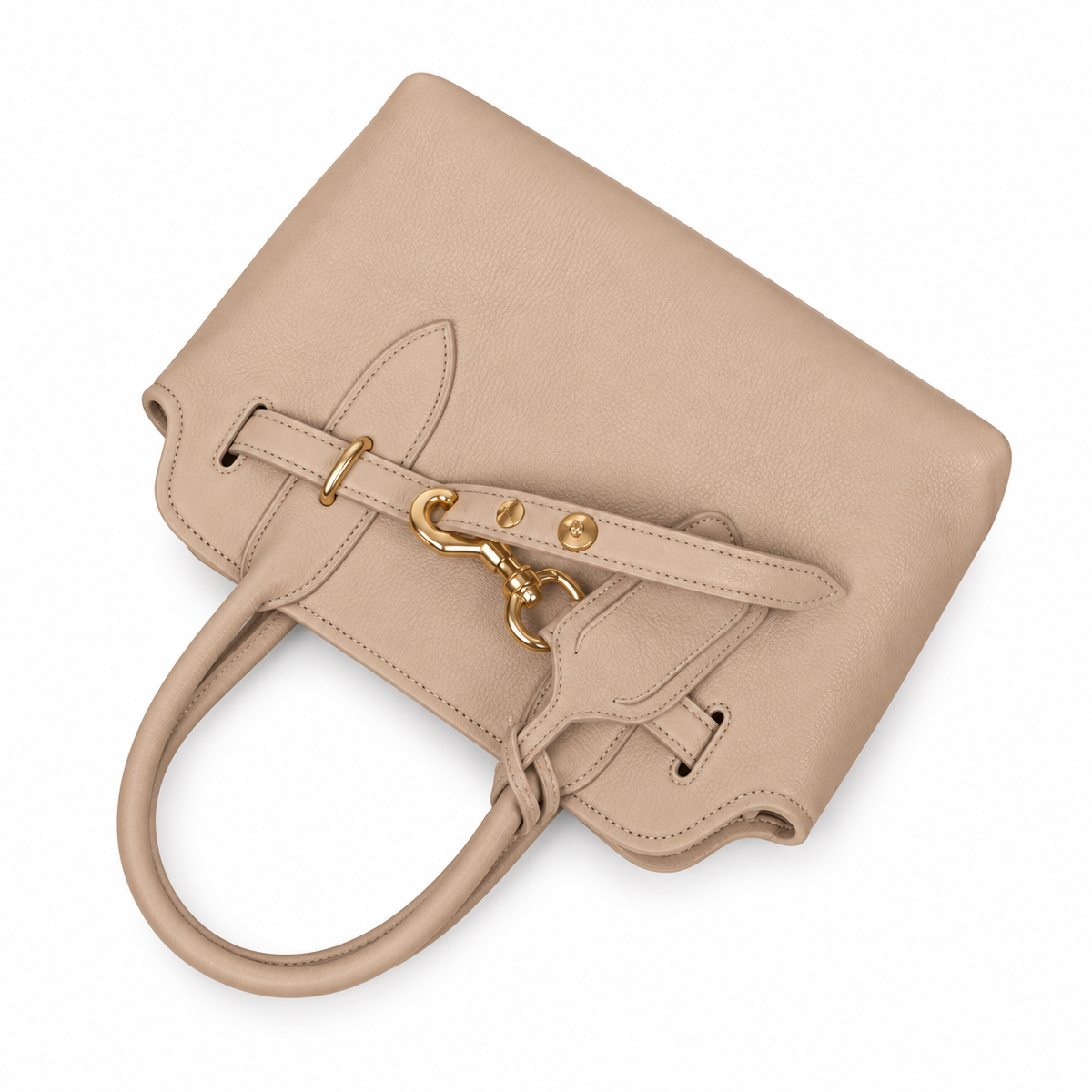 Miu Miu Leather Top Handle Bag 30 cm