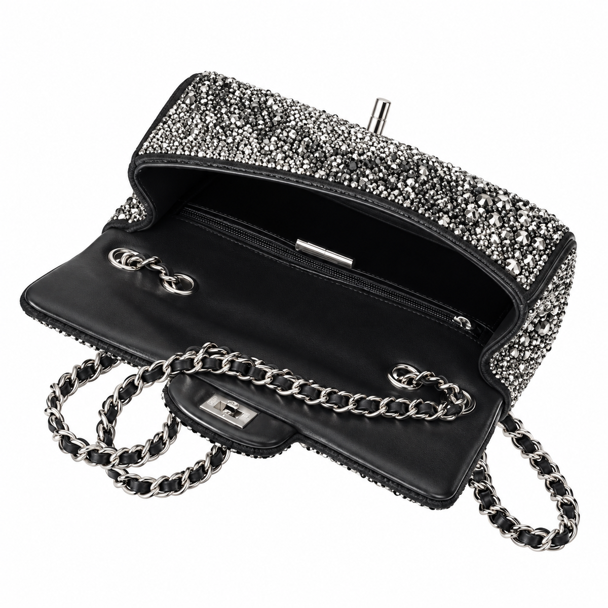 Chanel Quilted Flap Shoulder Bag 20cm