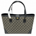 Gucci Bree GG Supreme Large Tote Bag Black
