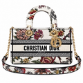 Dior Cannage Quilted Sleek Work Bag 26cm