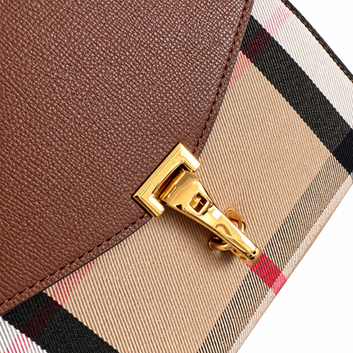 Burberry Heritage Check Crossbody Bag