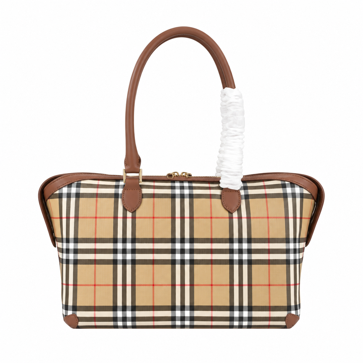 Burberry Heritage Check Shoulder Bag
