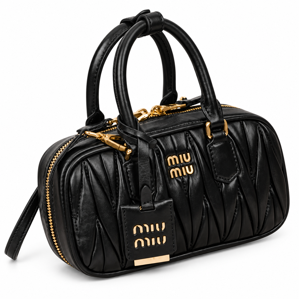 Miu Miu Matelassé Leather Slim Crossbody Bag