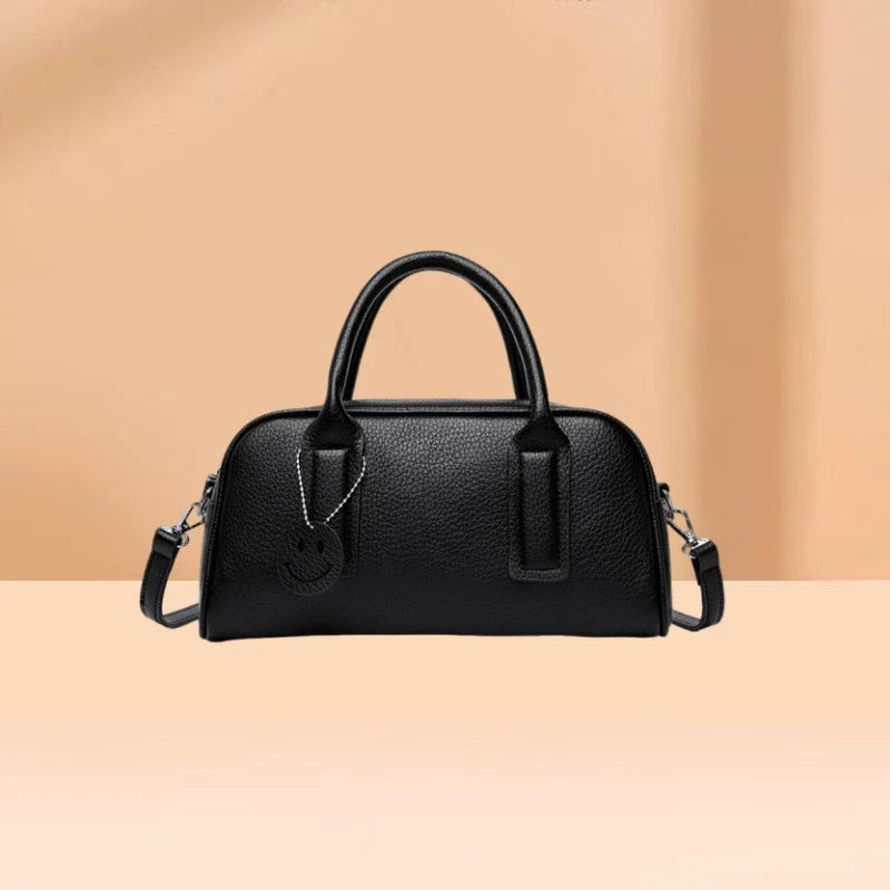 Women's Vintage-Inspired Handbag | Retro Chic Structured Tote 27×15×9cm