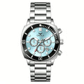 ONOLA Chronograph — Stainless Steel, Black Dial & Steel Bracelet, Men