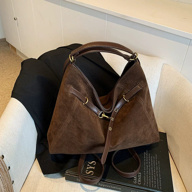 Women's Empowerment Handbag | Bold Structured Statement Tote 27×15×9cm